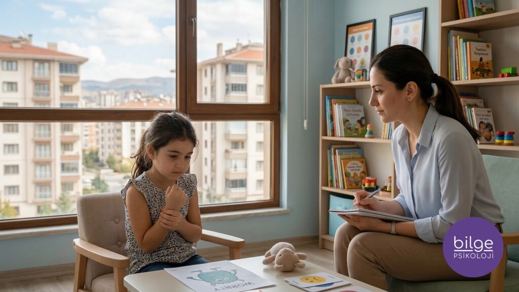 çocuklarda kaygı ve endişe yaşayan çocuk psikolojisi